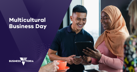 Multicultural business day